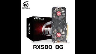 Установка китайской видеокарты Veineda rx580