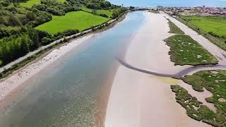 Seaton and Axmouth 4k drone footage