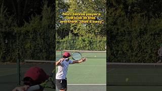 SHOTS THAT LOOK EASY, ARE NOT EASY TO HIT ‍‍ #nadal #alcaraz #tennislife #TENNIS