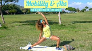Mobility & Abs - No Equipment Required | Workout With KK