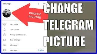 Change Telegram Profile Picture