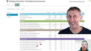 The BEST Strategy Simulation playthrough EVER!! My Business Scorecard was PERFECT!!