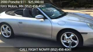 2000 Porsche 911 for sale in Burnsville, MN 55337 at the RAV