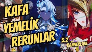 5.2 Rerun Banner Leakleri I Genshin Impact I Türkçe