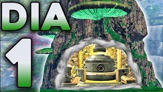 Ark SOLO pero Vivo dentro de un Árbol ...  - DIA 1 - Ark PvP Español