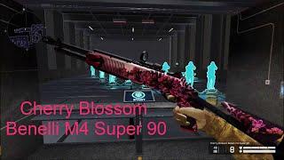 Warface Cherry Blossom Benelli M4 Super 90