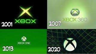 ЭВОЛЮЦИЯ ЗАСТАВОК XBOX (2001-2020)