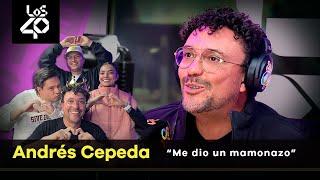 Andrés Cepeda confiesa inesperado encontrón con importante estrella de rock “Me dio un mamonazo” 