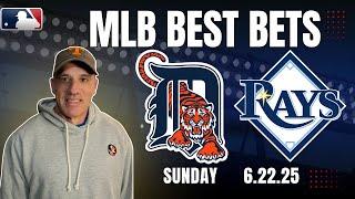 MLB Picks and Predictions - Detroit Tigers vs Tampa Bay Rays, 6/22/25 Free Best Bets & Odds
