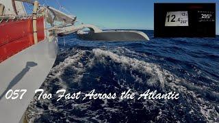Too Fast Sailing Across the Atlantic with Trimaran Dawn 057