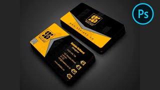 Photoshop: How to design Pro Business Card