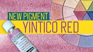 NEW PIGMENT YInTiCo Red by Schmincke - Color Portrait and Full Review!