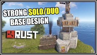 RUST Base Design 2023 | STRONG Solo/Duo/Trio Base (Rust Base Building)