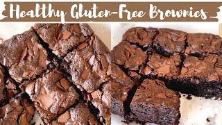 HEALTHY BROWNIE RECIPE, gluten free, refined sugar free, no maida brownies| healthy baking recipes