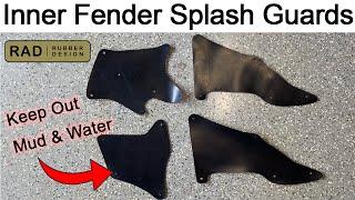 RIPPED OFF! Replacing Engine Splash Guards With Rad Rubber - Lexus GX460