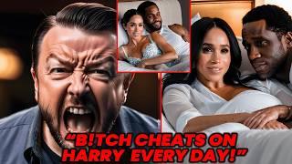 Rick Gervais BRUTALLY EXPOSED MEGHAN AND HARRY!