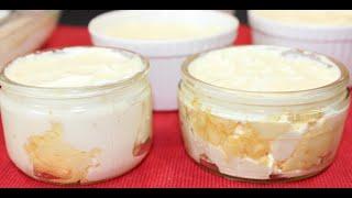 Clotted Cream. Devonshire cream. Just one ingredient. Super easy recipe. Eng sub.