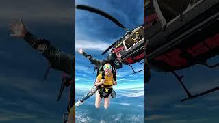 This is how the skydiving is released. Tah skydiving, parachuting, Sanya Tah skydiving, Sanya sk