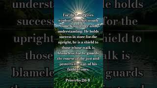 Proverbs 2:6-8 | 06/15/25  The LORD Gives Wisdom #GOD #Give #Wisdom #Faith #Today #Love #Sunday