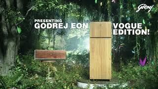 Wood Finish Refrigerator and AC by Godrej Appliances