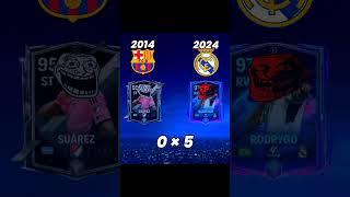 FC Barcelona 2014 VS Real Madrid 2024!  #eafcmobile