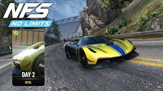 Koenigsegg Jesko DAY 2 NFS No Limits SHADOW FALL Gameplay Walkthrough