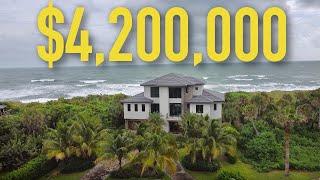 INSIDE A $4,200,000 MODERN OCEANFRONT HOME IN JENSEN BEACH, FL / FOR SALE / HOME TOURS / EP: 37