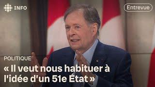 Raymond Chrétien croit que Donald Trump veut vraiment annexer le Canada | 24•60