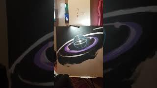 Acrylic Painting Universe- Big Bang theory