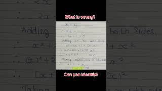 Why is 1 = 0? #maths #education #shorts #shortsfeed #viralvideo