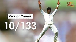 Waqar Younis's 10 Wickets Against South Africa | Devastating Bowling | SA vs PAK 3rd test in 1998