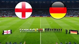 England vs Germany - Round of 16 - EURO 2021 Gameplay