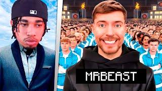 RDjavi Reacciona A  2000 personas compiten por cinco millones de dólares de MrBeast