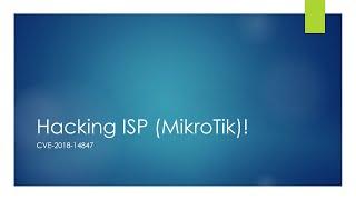 MikroTik Router Expoitation | Winbox PoC | CVE-2018-14847 | #0xRobiul