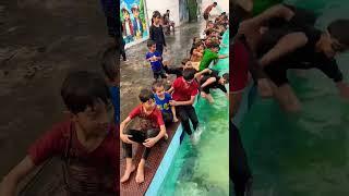 Aj blue ha pani pani#swimming #swimmingpool #swing #swimming poolvlog#swimmingtips #pool #kiddiepool