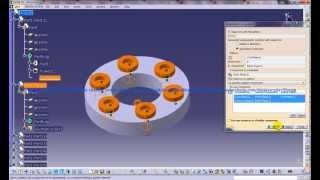 Catia V5 Powerful Tricks #129|How to Reuse pattern with Generated Constraints from Spec Tree