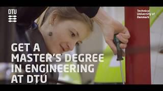 Get a master’s degree in engineering at DTU