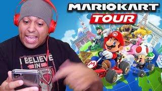 IT'S FINALLY HERE!!! NEW MARIO KART GAME!! [MARIO KART TOUR] [iOS]