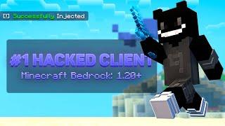 Best 1.21.44 Minecraft Bedrock Hacked Client | Skibidi Client Showcase