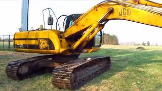 УмеренноУбитый JCB 200 + срезаю дёрн