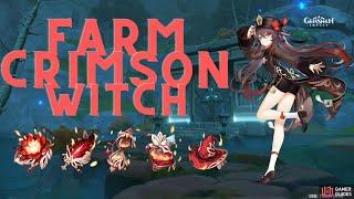 FASTEST WAY TO FARM CRIMSON WITCH | 1 MINUTE