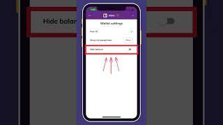 New Pi Wallet Balance Privacy Feature Now Released! #shorts
