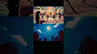 Skypiea vs wano arc foreshadowing #onepiece #animeedit #anime
