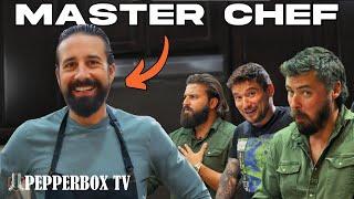 Master Chef teaches Donut Operator how to Cook | PepperboxTV Exclusive Clips