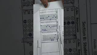 OMR sheet checking Easy Trick