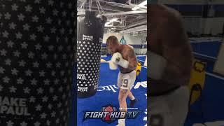 JAKE PAUL NEW RIPPING HEAVY BAG RETURN AFTER FIRST LOSS