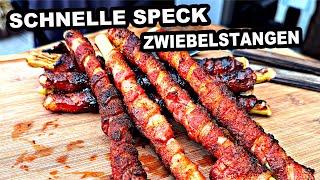 Schnelle Speck Zwiebel Stangen ein Gamechanger saulecker | The BBQ BEAR