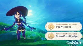 Iron Viscount | Ocean Circuit Judge | Achievement | Patch 4.0 Genshin Impact