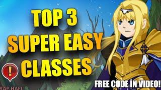 TOP 3 SUPER EASY CLASSES FOR BEGINNERS - REDHERO AQW