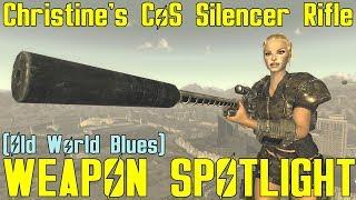 Fallout New Vegas: Weapon Spotlights: Chritine's CoS Silencer Rifle (Old World Blues)